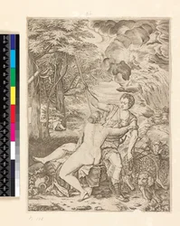 Venuše a Adonis, kolem 1560-1580