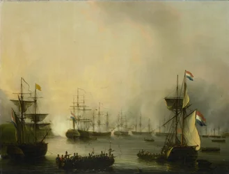 Bombardování Palembangu, Sumatra, 24. června 1821