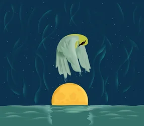Noční plavání, 2016 (digitální)