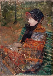 Podzim. Portrét Lydie Cassatt, 1880.