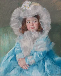 Margot Lefebre v modrém, 1902