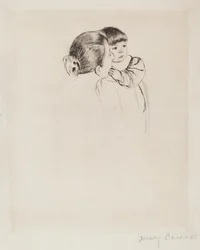 Rolnická matka a dítě, c. 1894.