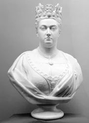 Queen Victoria, c.1874 (mramor)