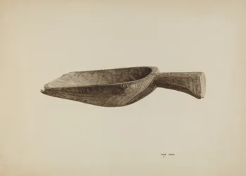 Naběračka na obilí, c. 1939.