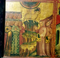 Beránek z hory Sion, 14.–15. století.