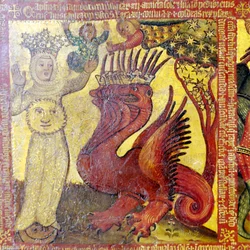 Žena oděná sluncem, 14.-15. století