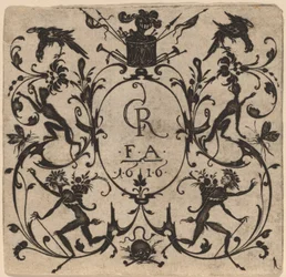 Ornament s groteskou