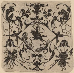 Ornament s groteskou