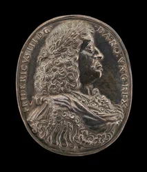 Frederick III, 1609-1670, král dánský a norský 1648 [avers], c. 1648.
