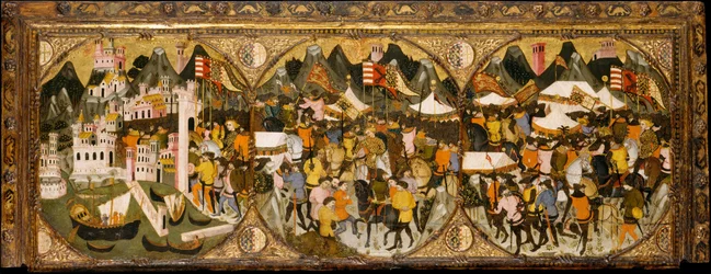 Dobytí Neapole Karlem z Durazza, 1381-82.