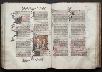 Gothajský misál:  Fol. 114v, sv. Petr a Pavel