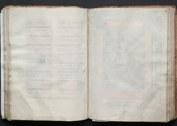 Gothajský misál: Fol. 62v, text, c. 1375.