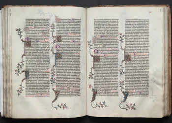 Gothajský misál: Fol. 86v, Text, c. 1375.