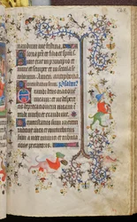 Hodiny Karla Šlechtice, navarrského krále (1361-1425): fol. 162r, Text