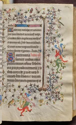 Hodiny Karla Šlechetného, navarrského krále (1361-1425): fol. 51r, Text