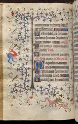 Hodiny Karla Šlechetného, navarrského krále (1361-1425): fol. 93v, Text