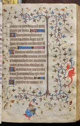 Hodiny Karla Šlechetného, navarrského krále (1361-1425): fol. 97r, Text