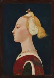 Portrét ženy, kolem roku 1450