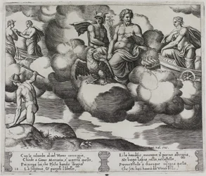 Venuše si stěžuje Jupiterovi