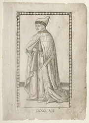 Dóže z Tarocchi, série E: Podmínky člověka, #7, před rokem 1467.