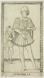 Rytíř, deska šest z The Ranks and Conditions of Men