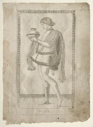 Sluha z Tarocchi, série E: Podmínky člověka, #2, před rokem 1467.