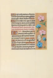 Hodiny královny Isabely Katolické, královny Španělska: Fol. 100 r, c. 1500.