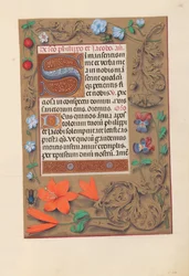 Hodiny královny Isabely Katolické, královny Španělska: Fol. 176r, c. 1500.