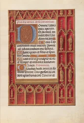 Hodiny královny Isabely Katolické, královny Španělska: Fol. 18r, c. 1500.