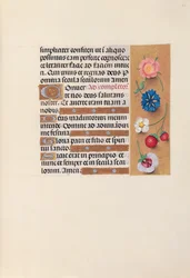 Hodiny královny Isabely Katolické, královny Španělska: Fol. 22r, c. 1500.