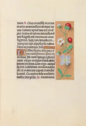 Hodiny královny Isabely Katolické, královny Španělska: Fol. 55r, c. 1500.