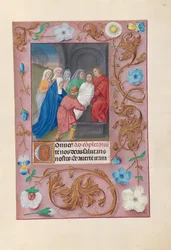 Hodiny královny Isabely Katolické, královny Španělska: Fol. 77r, Pohřeb, c. 1500.