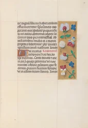 Hodiny královny Isabely Katolické, královny Španělska: Fol. 86r, c. 1500.