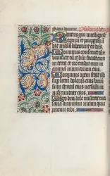 Kniha hodin Použití Rouen: fol. 127v, c. 1470.