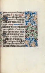Kniha hodin Použití Rouen: fol. 129r, c. 1470.