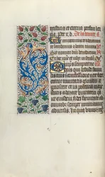Kniha hodin Použití Rouen: fol. 49V, c. 1470.