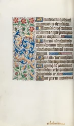 Kniha hodin Použití Rouen: fol. 62v, c. 1470.