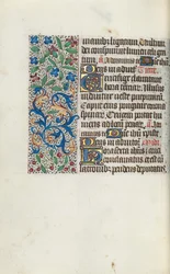 Kniha hodin Použití Rouen: fol. 97v, c. 1470.