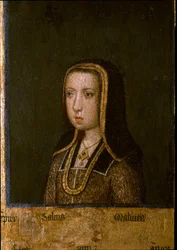 Portrét Margarity Rakouské, v roce 1494 (malba na dřevě)