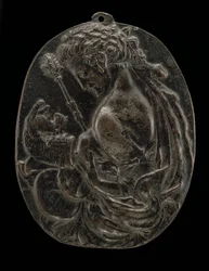 Bacchante, konec 15. nebo začátek 16. století.