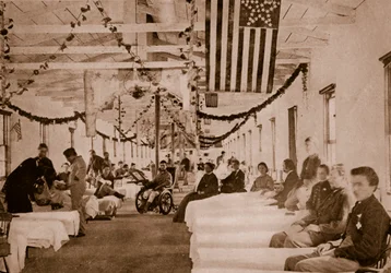 Armádní nemocnice poblíž Washingtonu, DC, 1861-65