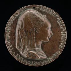 Isotta degli Atti, 14321433-1474, milenka 1446, poté manželka po roce 1453 Sigismonda Malatesty [obv