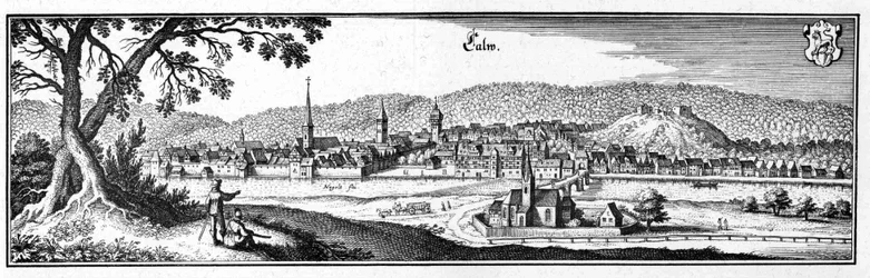 Calw.jpg - výňatek z Topographia Sueviae (Schwaben)