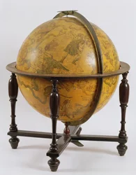 Nebeský glóbus, 1636