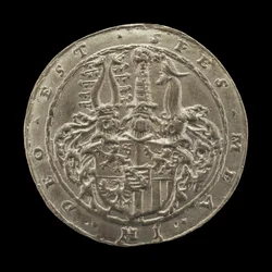 Blazon of Arms [reverse], c. 1532.