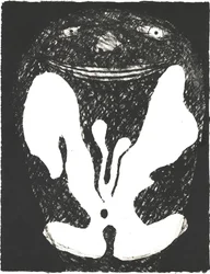 Des Bêtes" Artist Book 1, 2018 (litografie)