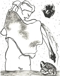 Des Bêtes" Artist Book 2, 2018 (litografie)