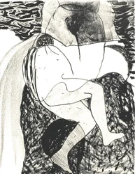 Des Bêtes" Artist Book 3, 2018 (litografie)