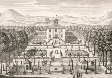 Dům a zahrada, 1715