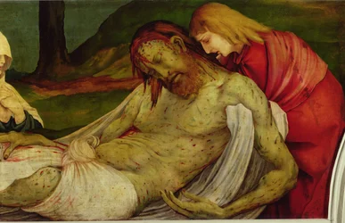 Pohřeb z Isenheimského oltáře, c.1512-16